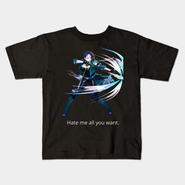 Fire Emblem Shamir Kids T-Shirt by Ven's Designs